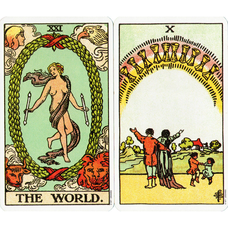 Original Rider Waite Tarot Deck - Arthur Edward Waite